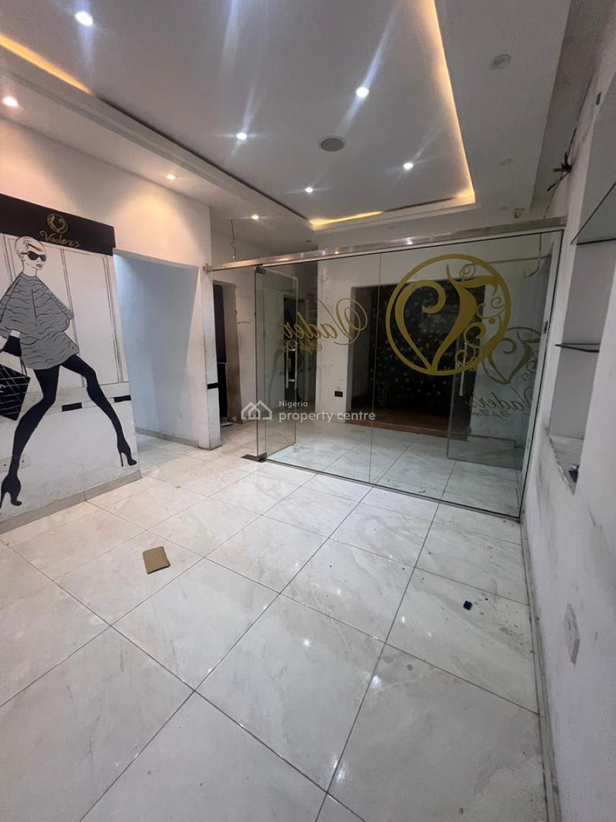 Serviced 2 Bedroom Ground Floor Shop Space, Adebayo Doherty Road, Lekki Phase 1, Lekki, Lagos, Shop for Rent