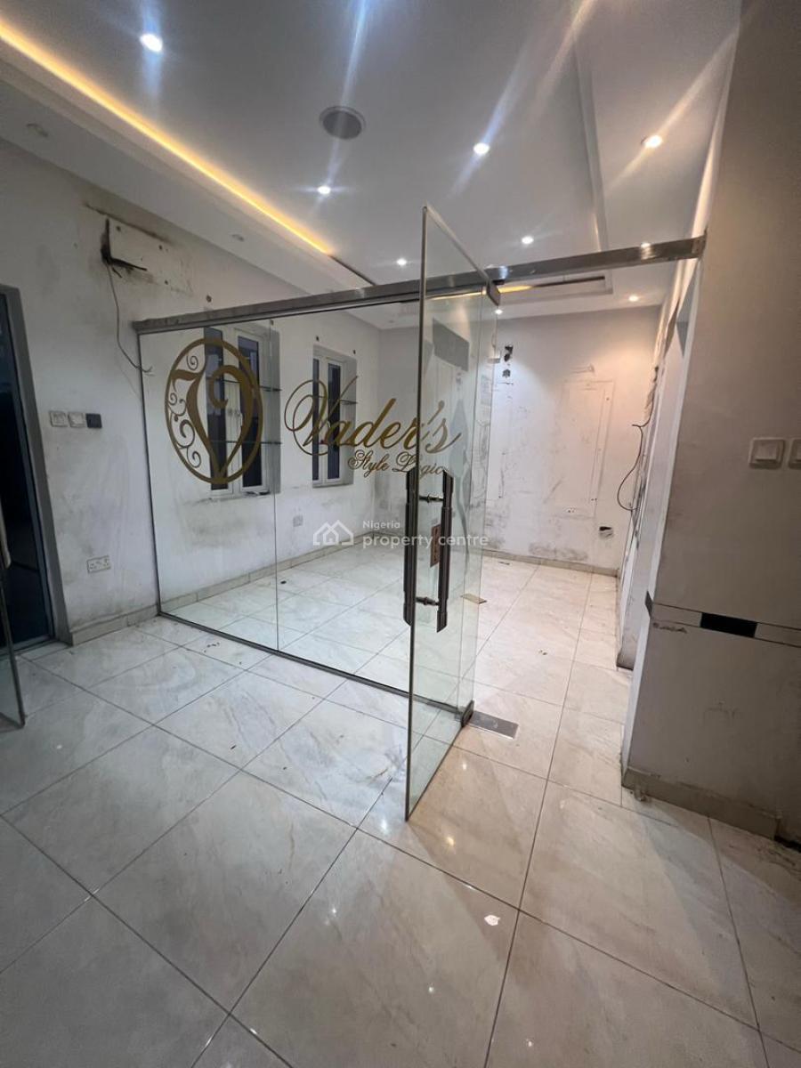 Serviced 2 Bedroom Ground Floor Shop Space, Adebayo Doherty Road, Lekki Phase 1, Lekki, Lagos, Shop for Rent