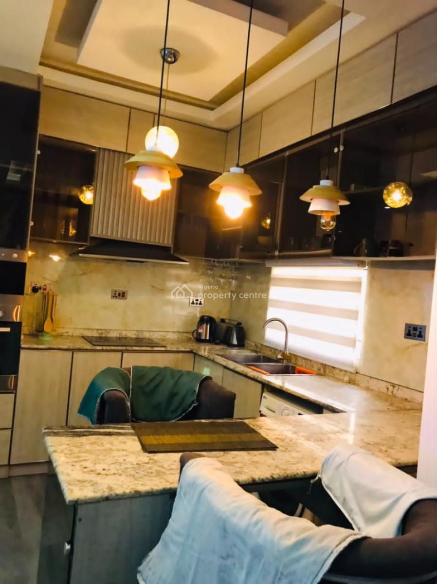 Well Finished 2bedroom Fully Furnished Apartment, By Vio Tarred Road, Mabushi, Abuja, Flat / Apartment for Rent