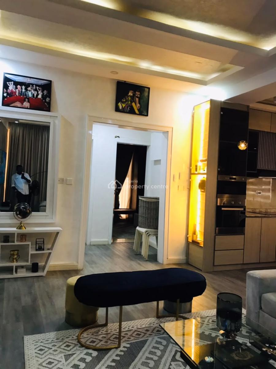 Well Finished 2bedroom Fully Furnished Apartment, By Vio Tarred Road, Mabushi, Abuja, Flat / Apartment for Rent