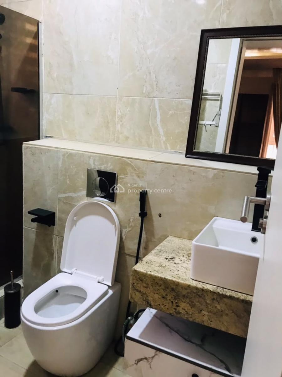 Well Finished 2bedroom Fully Furnished Apartment, By Vio Tarred Road, Mabushi, Abuja, Flat / Apartment for Rent