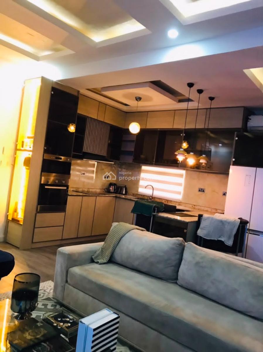 Well Finished 2bedroom Fully Furnished Apartment, By Vio Tarred Road, Mabushi, Abuja, Flat / Apartment for Rent