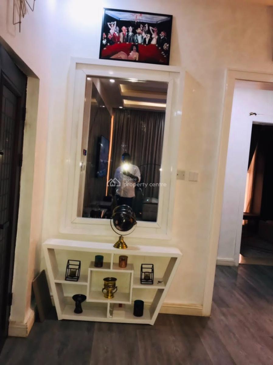 Well Finished 2bedroom Fully Furnished Apartment, By Vio Tarred Road, Mabushi, Abuja, Flat / Apartment for Rent