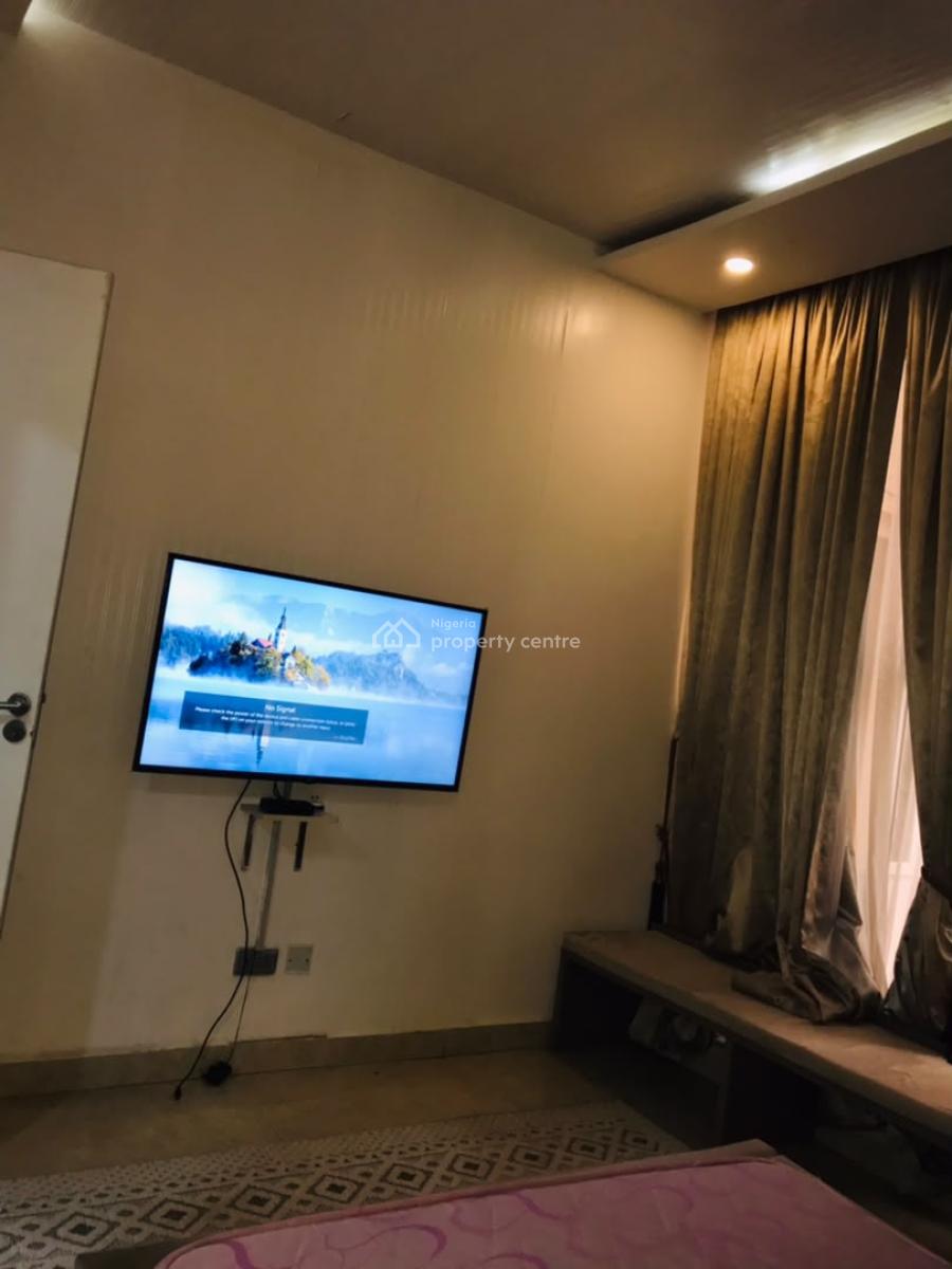 Well Finished 2bedroom Fully Furnished Apartment, By Vio Tarred Road, Mabushi, Abuja, Flat / Apartment for Rent