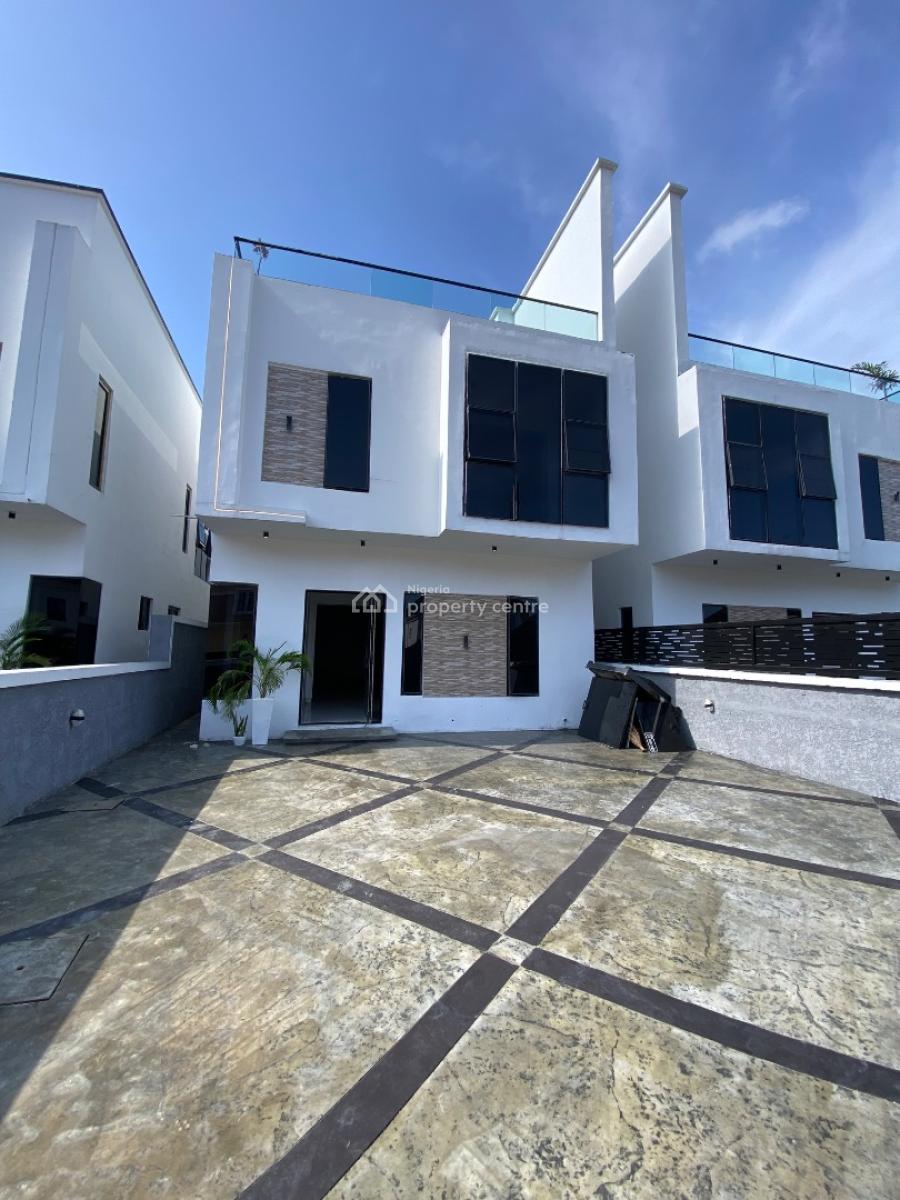 Luxury Automated 5bedroom Duplex Comes with Bq Plus Solar, Peninsula Gardens Estate, Sangotedo, Ajah, Lagos, Detached Duplex for Sale