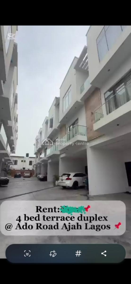 4 Bedroom Terrace Duplex at Lekki Palm City, Lekki Palm City, Lekki, Lagos, Terraced Duplex for Rent