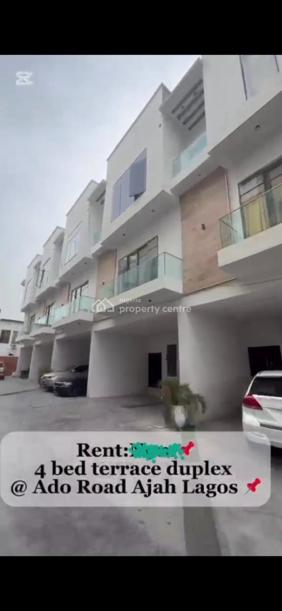 4 Bedroom Terrace Duplex at Lekki Palm City, Lekki Palm City, Lekki, Lagos, Terraced Duplex for Rent