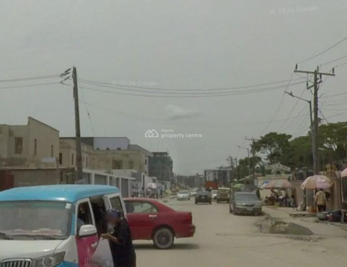 Land Measuring 3,794sqm, Directly on World Oil Road, Ilasan, Lekki, Lagos, Mixed-use Land Joint Venture