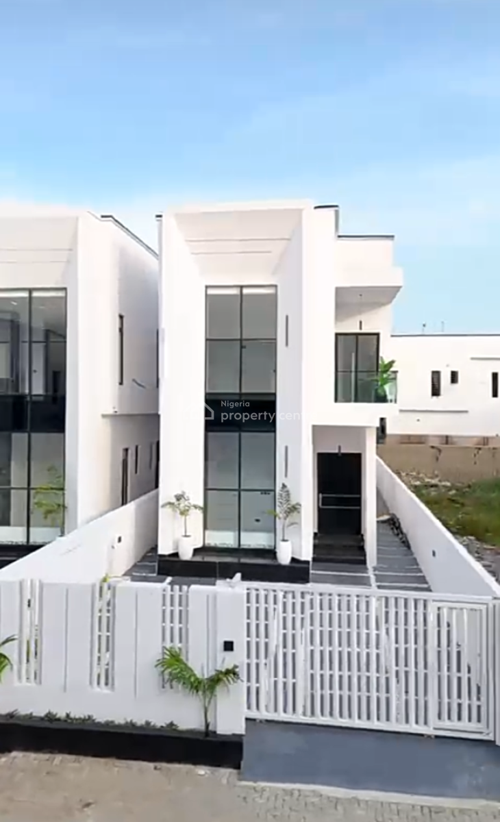 5 Bedroom Fully Detached Duplex and a Boys Quarter Very Spacious Rooms, Lekki Palm City, Ajah( Captains Court Estate, Ajah, Lagos, Detached Duplex for Sale
