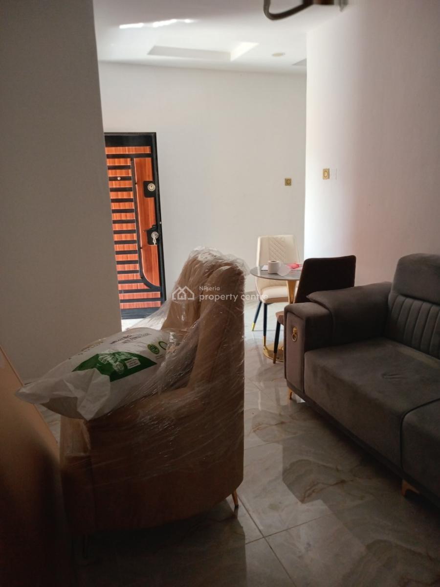 Luxury Furnished Miniflat Newly Built, Self Service, 2 Toilets and Bat, in Itedo Estate, Lekki Phase 1, Lekki, Lagos, Mini Flat (room and Parlour) for Rent