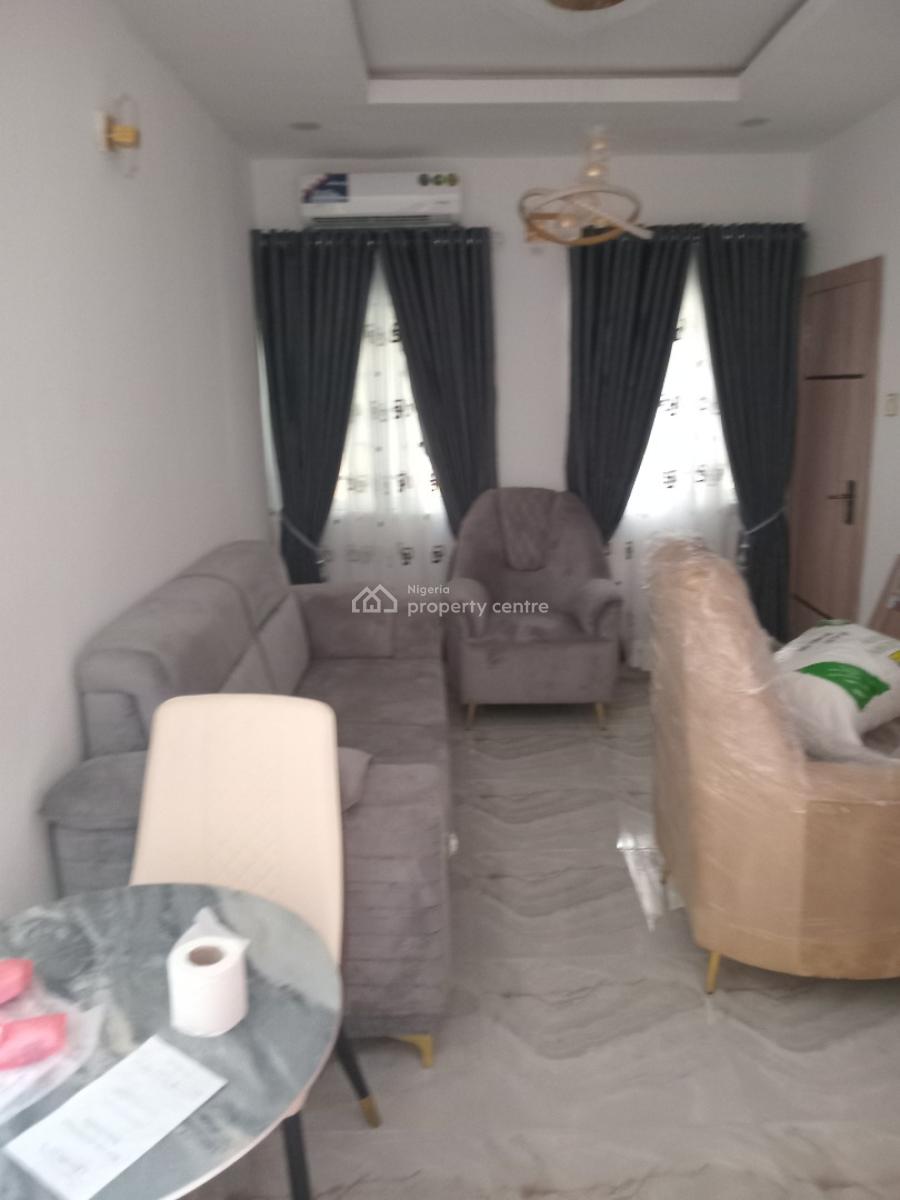 Luxury Furnished Miniflat Newly Built, Self Service, 2 Toilets and Bat, in Itedo Estate, Lekki Phase 1, Lekki, Lagos, Mini Flat (room and Parlour) for Rent