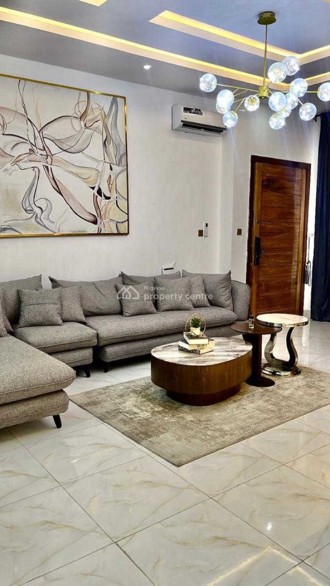 Furnished 2 Bedroom Flat, New Road Off Alpha Beach Opposite Chevron Lekki Lagos, Lekki, Lagos, Flat / Apartment for Sale