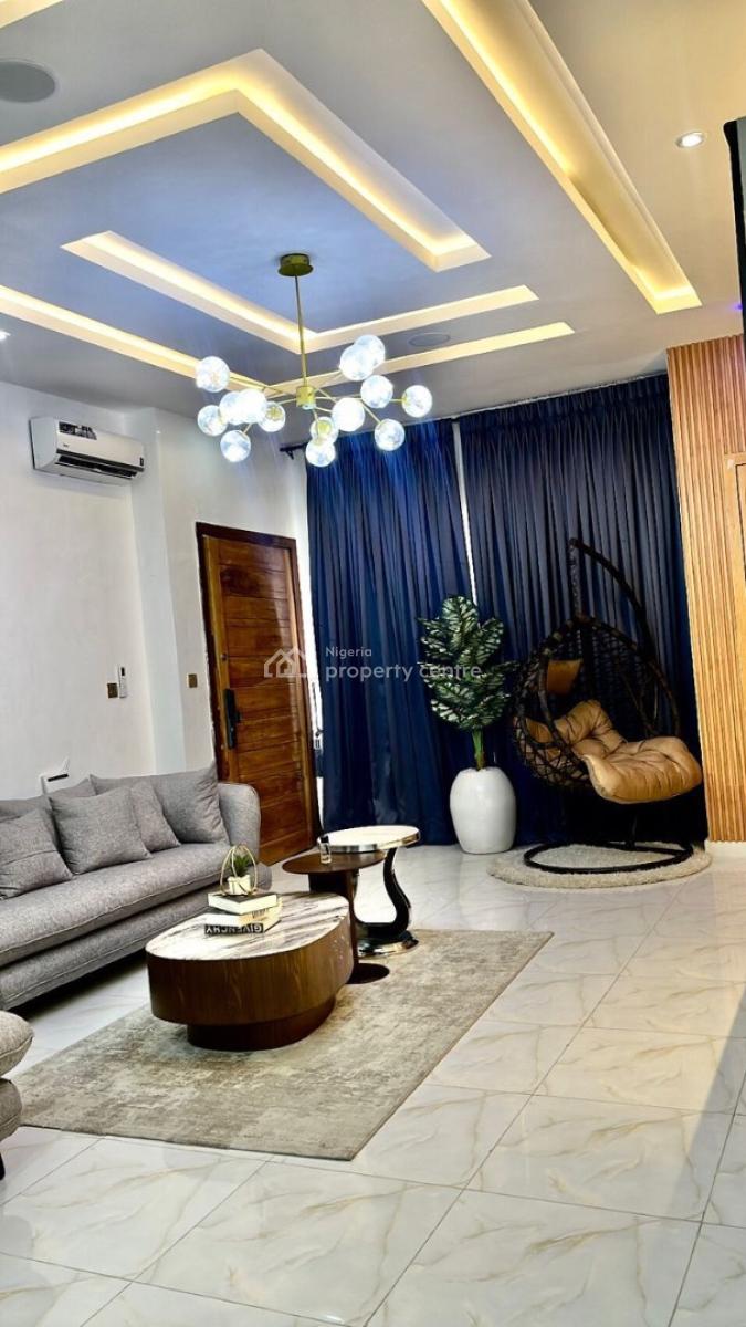 Furnished 2 Bedroom Flat, New Road Off Alpha Beach Opposite Chevron Lekki Lagos, Lekki, Lagos, Flat / Apartment for Sale
