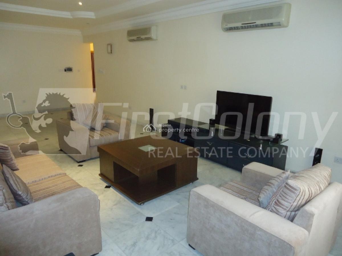 Fully Serviced 3 Bedroom Apartment with Great Facilities, Banana Island, Ikoyi, Lagos, Flat / Apartment for Rent