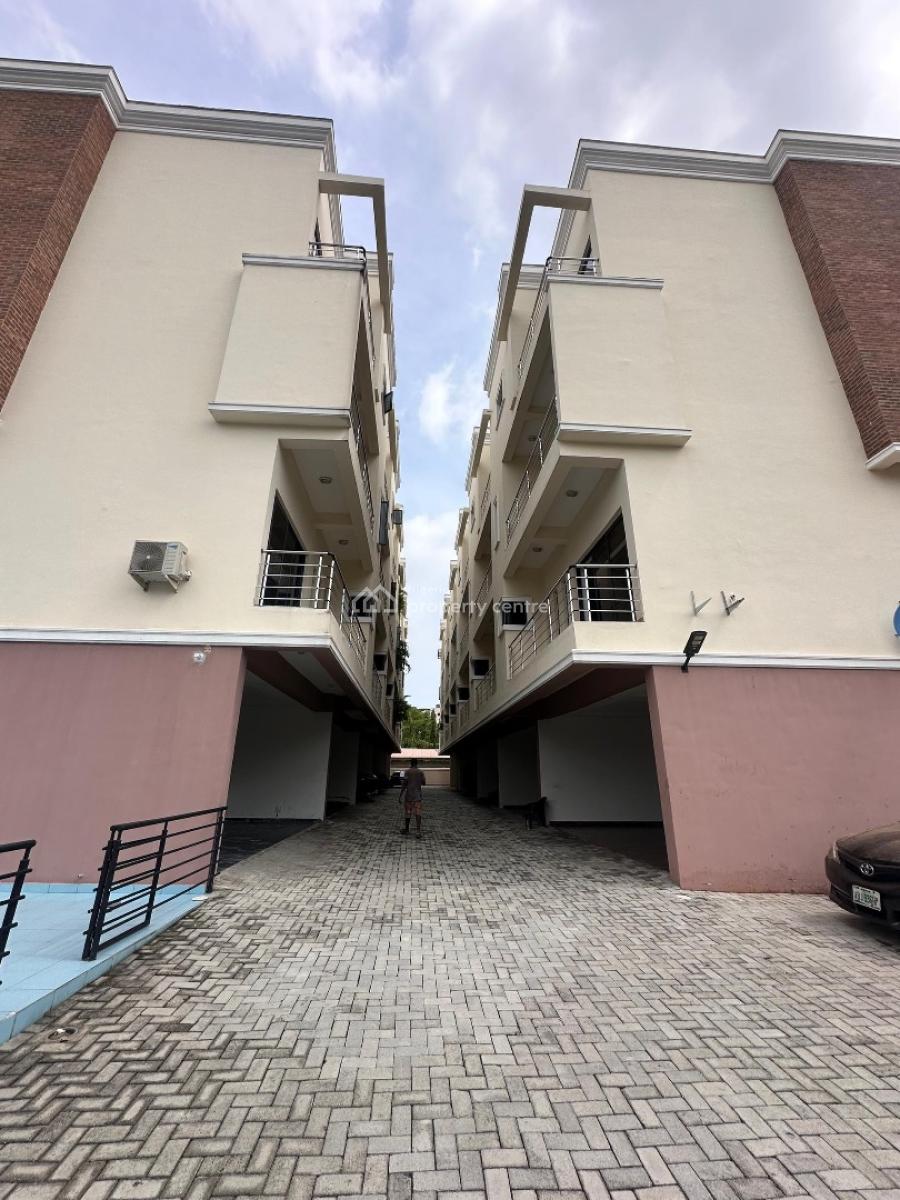4bedroom Terrace Duplex with Bq, Pool and Gym House, Ikoyi, Lagos, Terraced Duplex for Rent