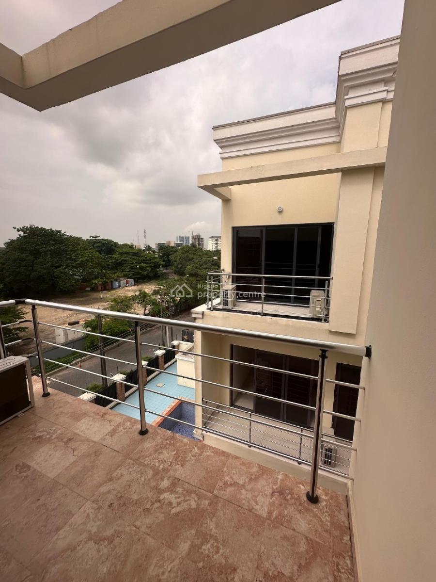 4bedroom Terrace Duplex with Bq, Pool and Gym House, Ikoyi, Lagos, Terraced Duplex for Rent