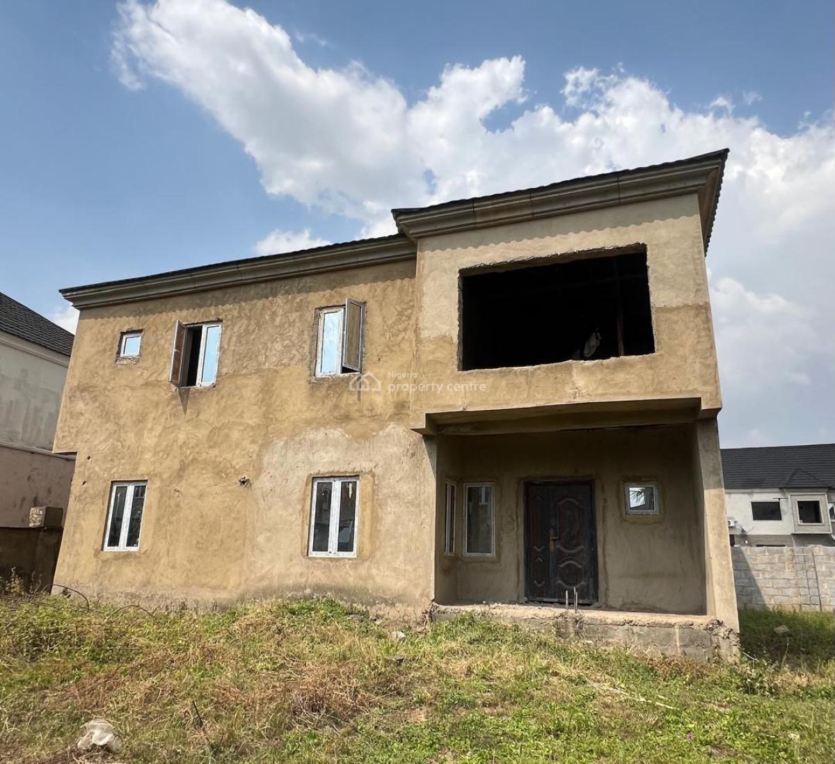 Four Bedroom Carcass, Idu Industrial, Abuja, Detached Duplex for Sale