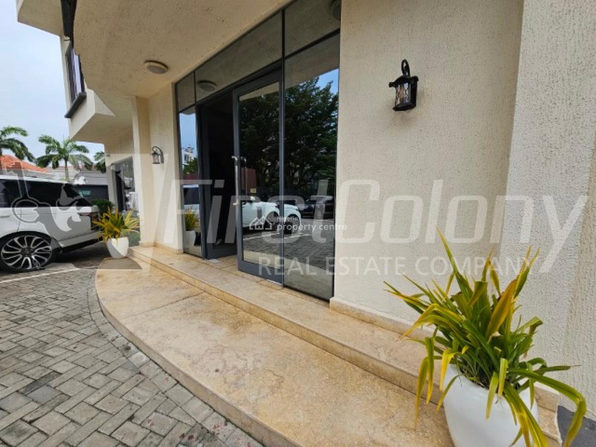 Fully Serviced 4 Bedroom Maisonette (first Floor), Banana Island, Ikoyi, Lagos, Flat / Apartment for Rent