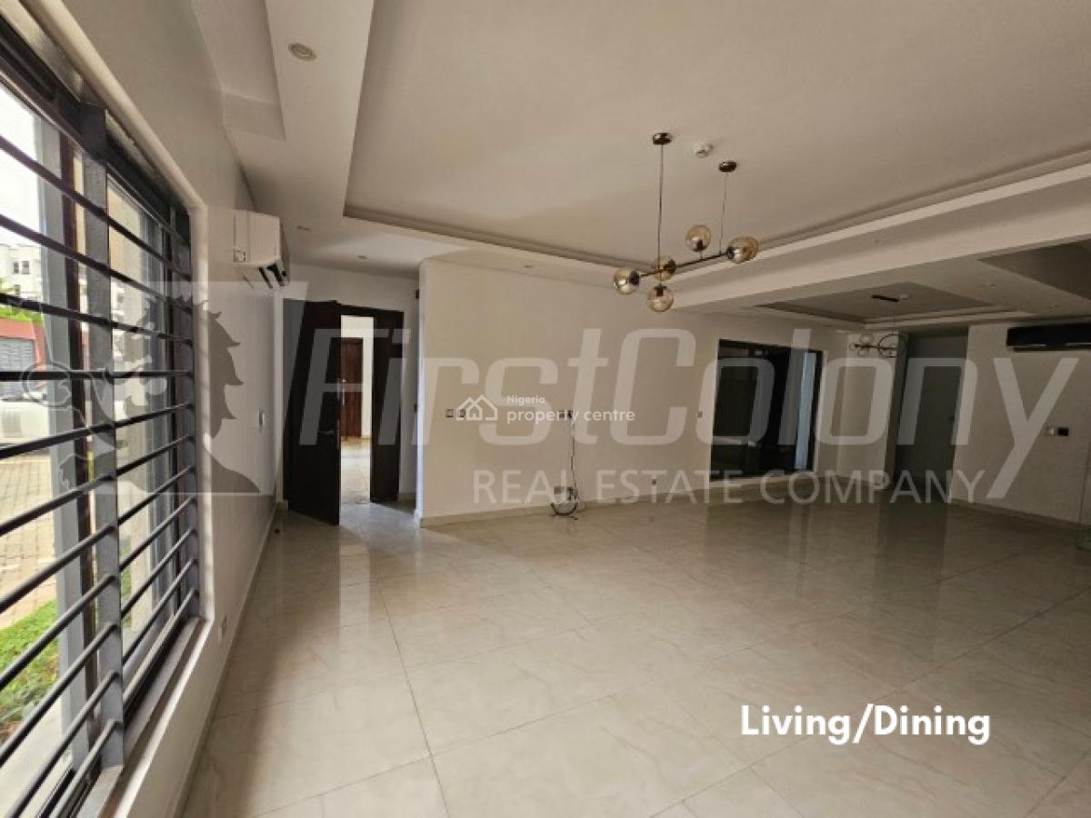 Fully Serviced 4 Bedroom Maisonette (first Floor), Banana Island, Ikoyi, Lagos, Flat / Apartment for Rent