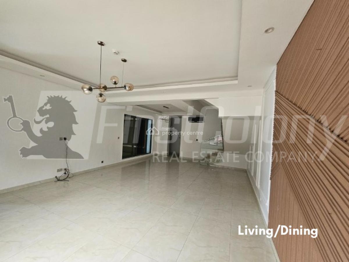 Fully Serviced 4 Bedroom Maisonette (first Floor), Banana Island, Ikoyi, Lagos, Flat / Apartment for Rent