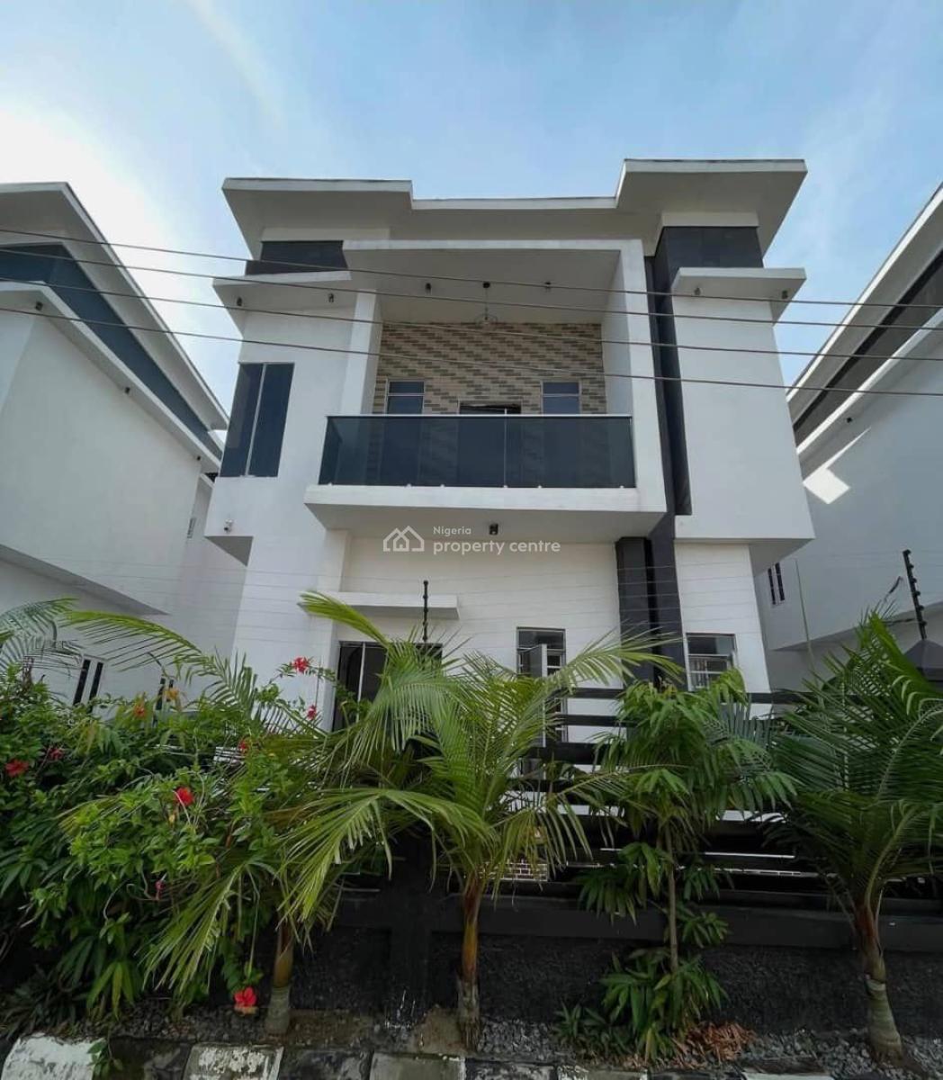 4 Bedroom Fully Detached Duplex with Bq in a Call to Access Estate, Lekki Palm City, Ajah, Lagos, Detached Duplex for Rent
