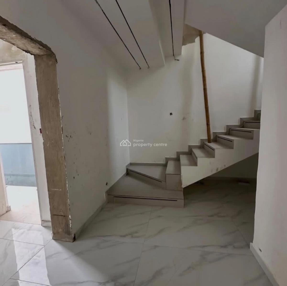 Brand New 4 Bedroom Spacious Terrace Duplex,fitted Kitchen,ac, Solar, Serene Neighborhood, Utako, Abuja, Terraced Duplex for Sale