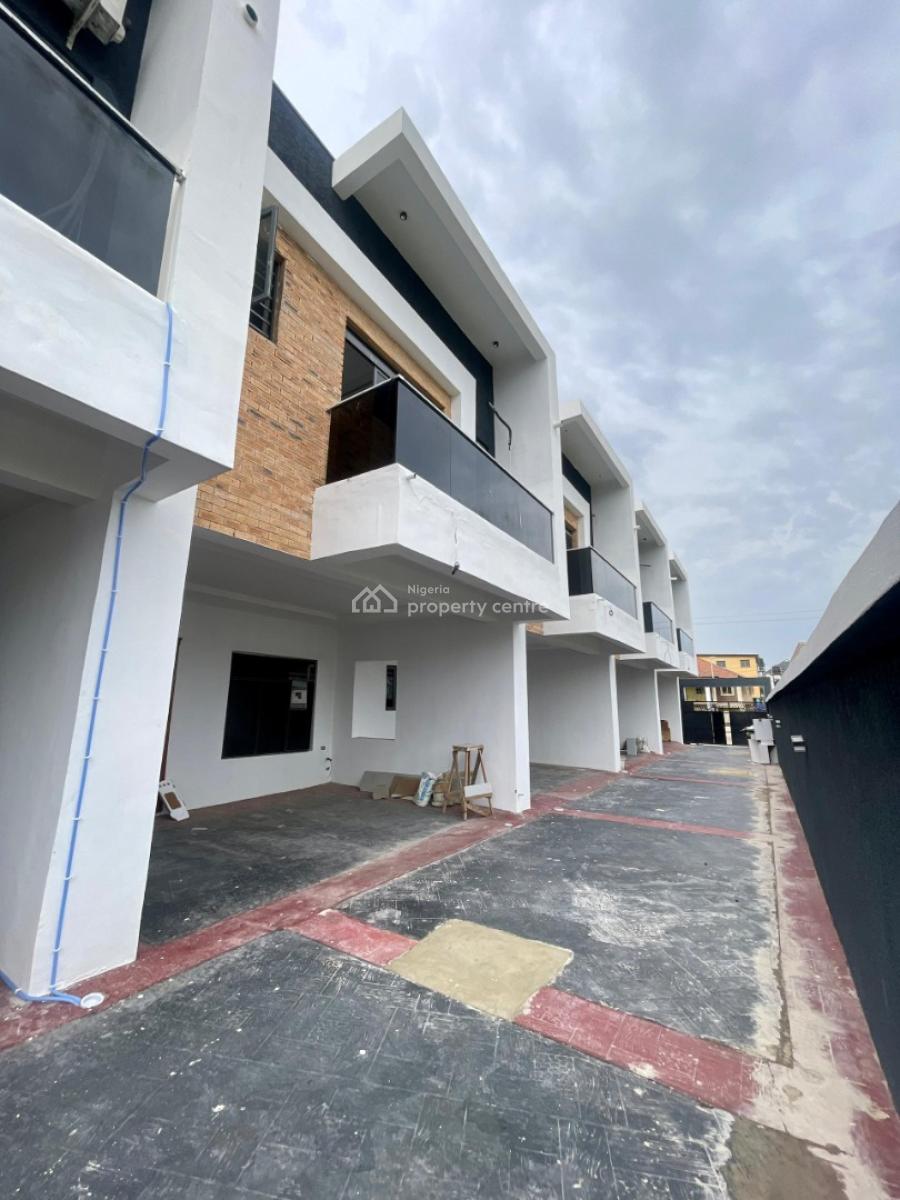 Finished 4 Bedroom Terrace Duplex, Close to Victoria Island Coastal Road, Ologolo, Lekki, Lagos, Terraced Duplex for Sale