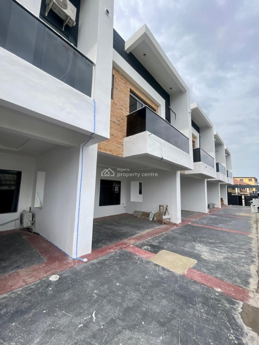 Finished 4 Bedroom Terrace Duplex, Close to Victoria Island Coastal Road, Ologolo, Lekki, Lagos, Terraced Duplex for Sale