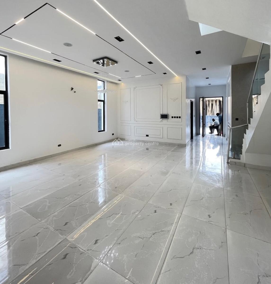 Stunning 5 Bedroom Detached Duplex with Swimming Pool and Bq, Chevron, Lekki, Lagos, Detached Duplex for Sale