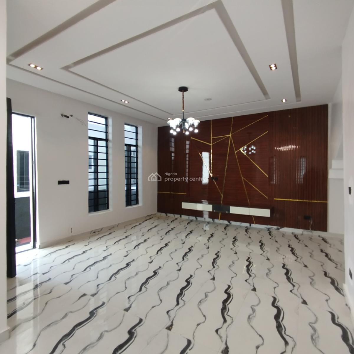Luxury New 4 Bedroom Semi Detached Duplex with Bq, Royal Pine Estate, Orchid Road, Lekki Expressway, Lekki, Lagos, Semi-detached Duplex for Rent