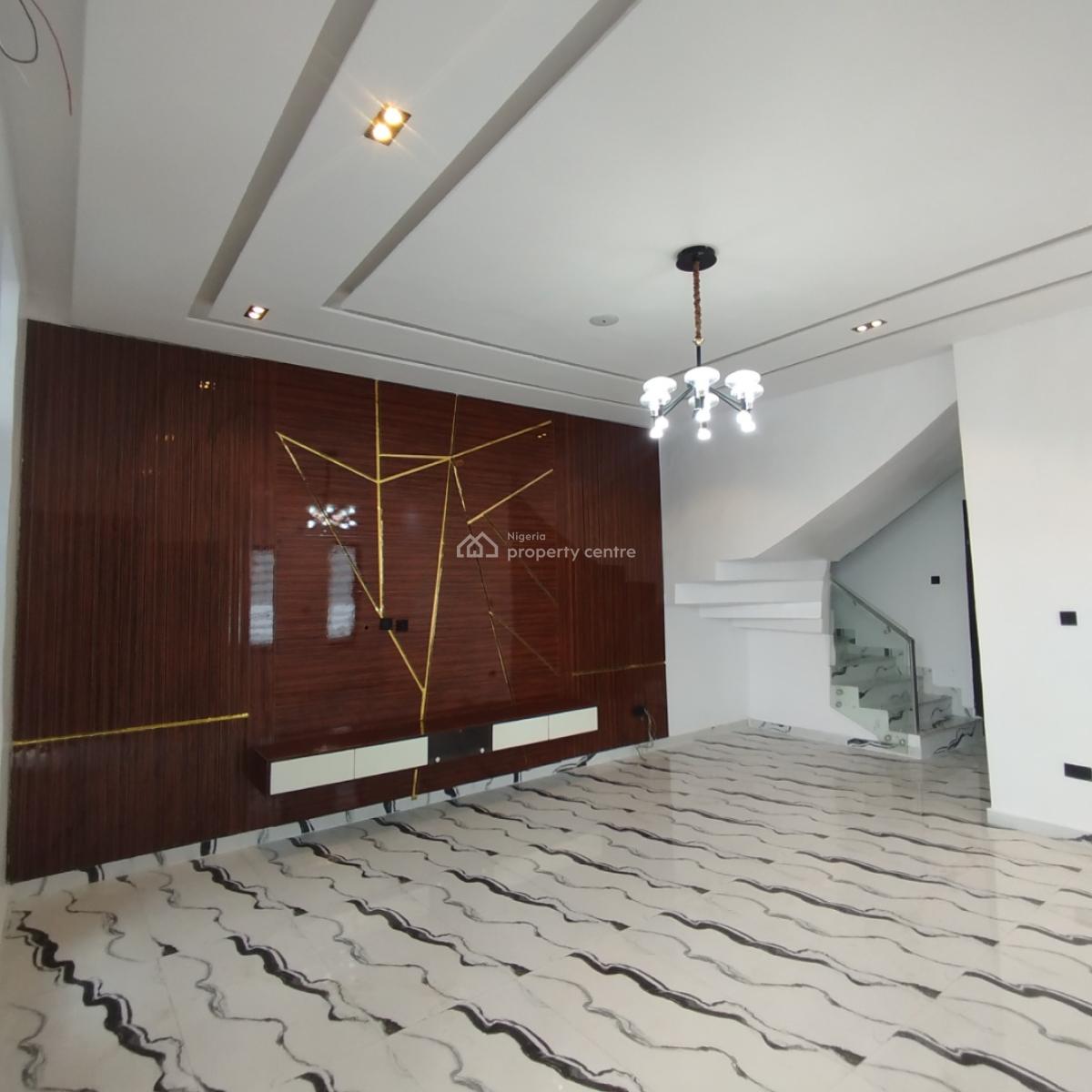 Luxury New 4 Bedroom Semi Detached Duplex with Bq, Royal Pine Estate, Orchid Road, Lekki Expressway, Lekki, Lagos, Semi-detached Duplex for Rent