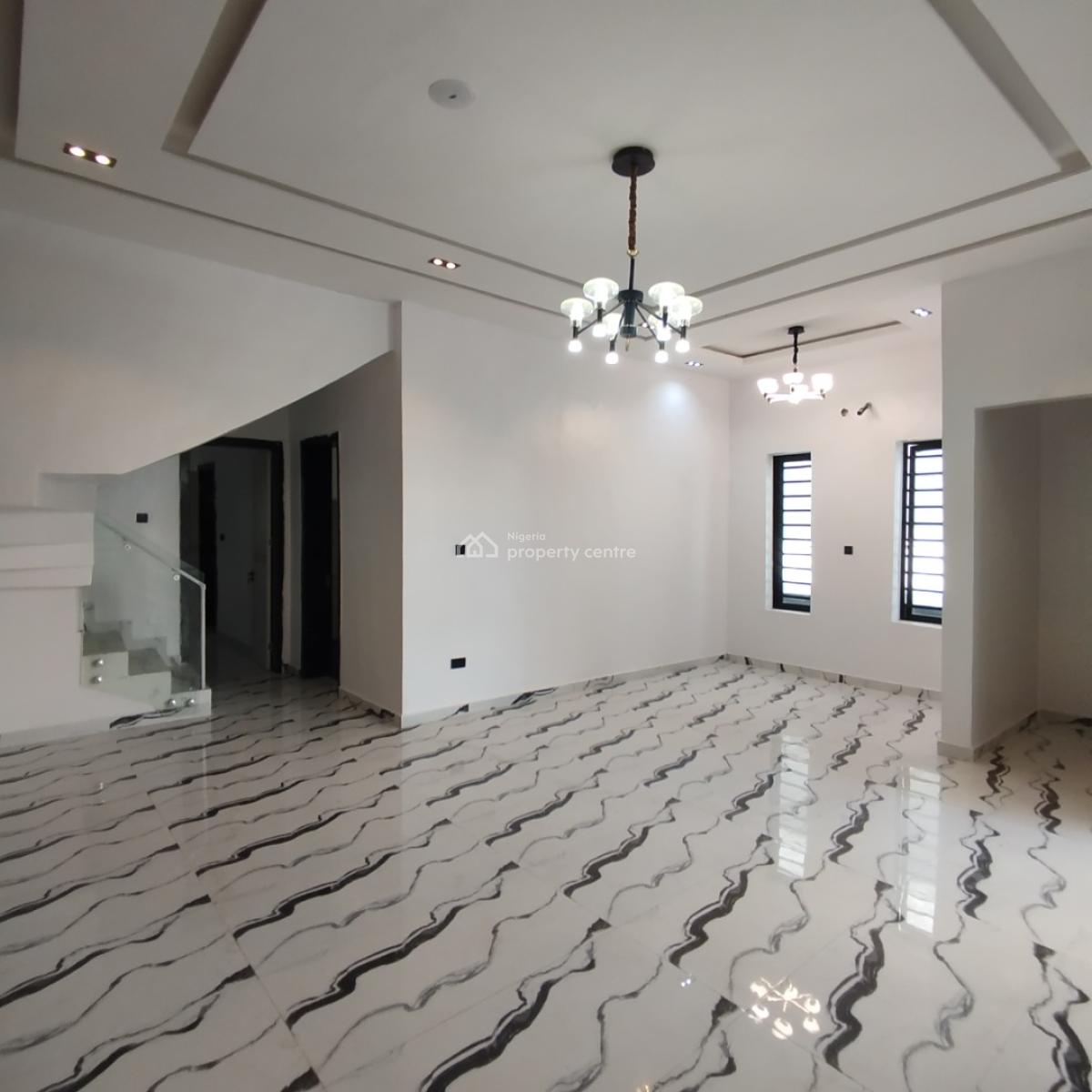 Luxury New 4 Bedroom Semi Detached Duplex with Bq, Royal Pine Estate, Orchid Road, Lekki Expressway, Lekki, Lagos, Semi-detached Duplex for Rent