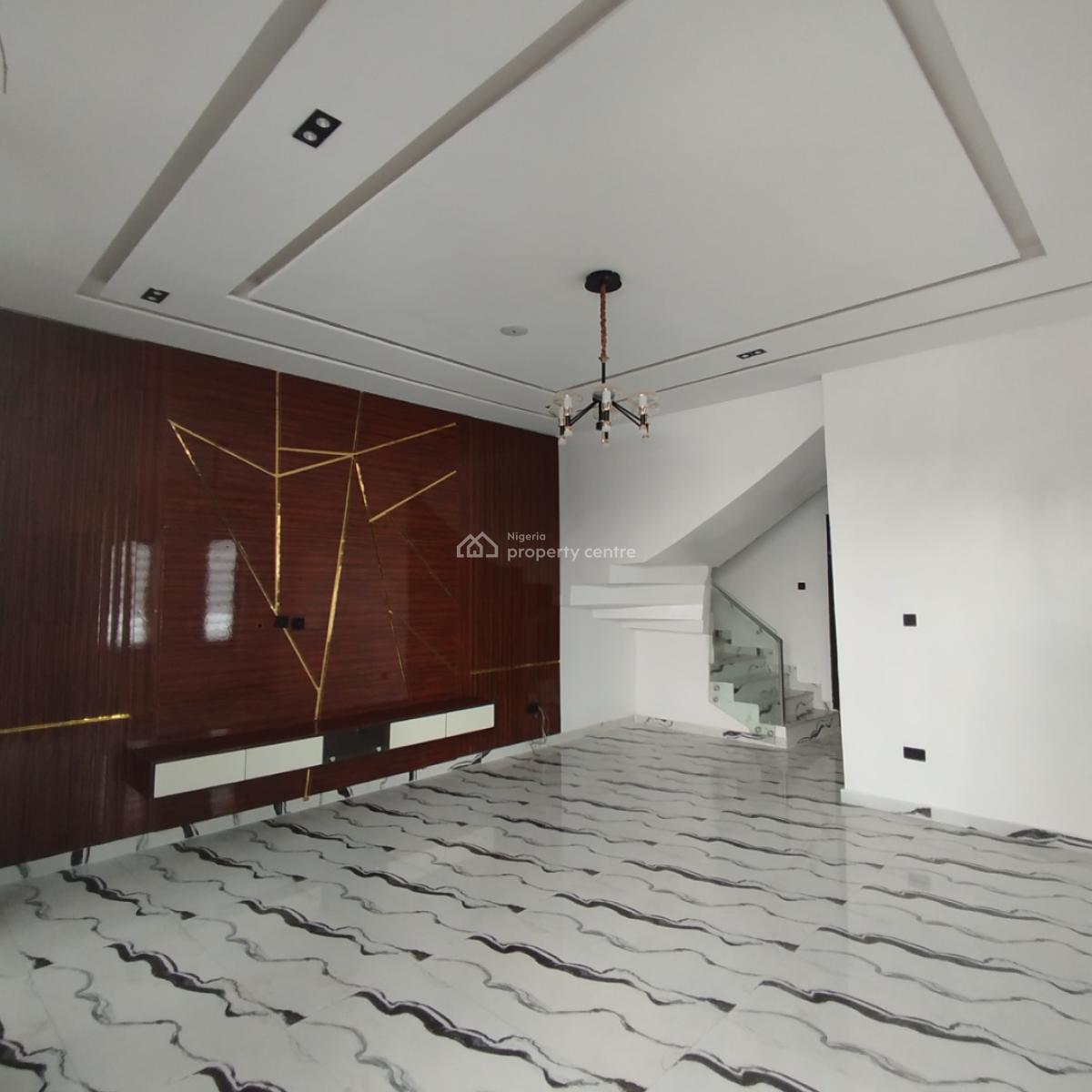 Luxury New 4 Bedroom Semi Detached Duplex with Bq, Royal Pine Estate, Orchid Road, Lekki Expressway, Lekki, Lagos, Semi-detached Duplex for Rent