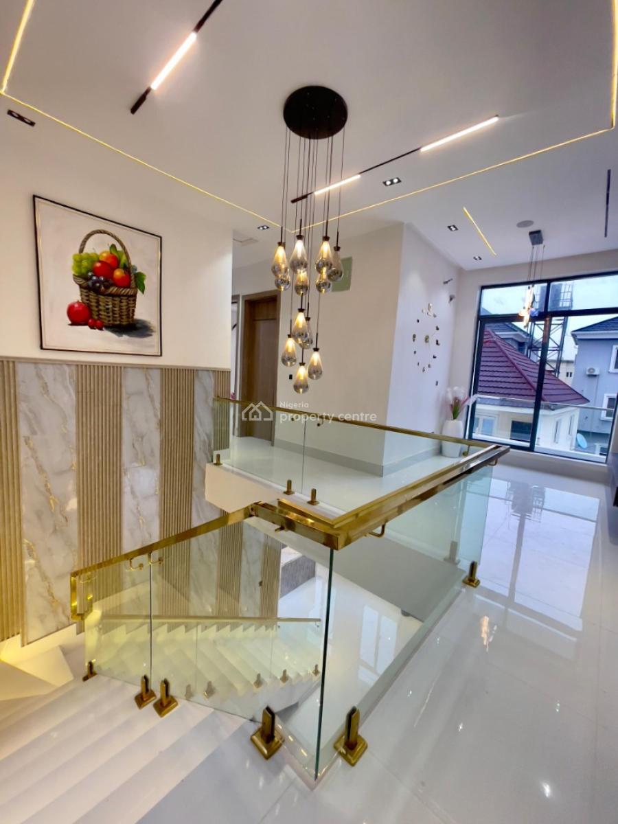Luxury 5bedroom Detached Mansion, Chevron, Lekki Phase 2, Lekki, Lagos, Detached Duplex for Sale
