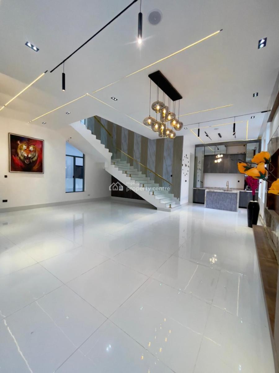 Luxury 5bedroom Detached Mansion, Chevron, Lekki Phase 2, Lekki, Lagos, Detached Duplex for Sale