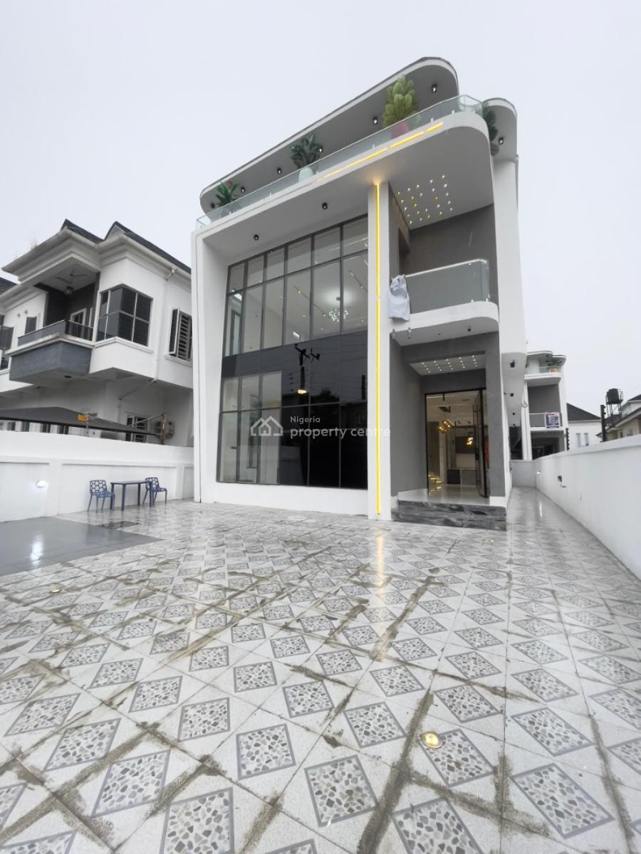 Luxury 5bedroom Detached Mansion, Chevron, Lekki Phase 2, Lekki, Lagos, Detached Duplex for Sale