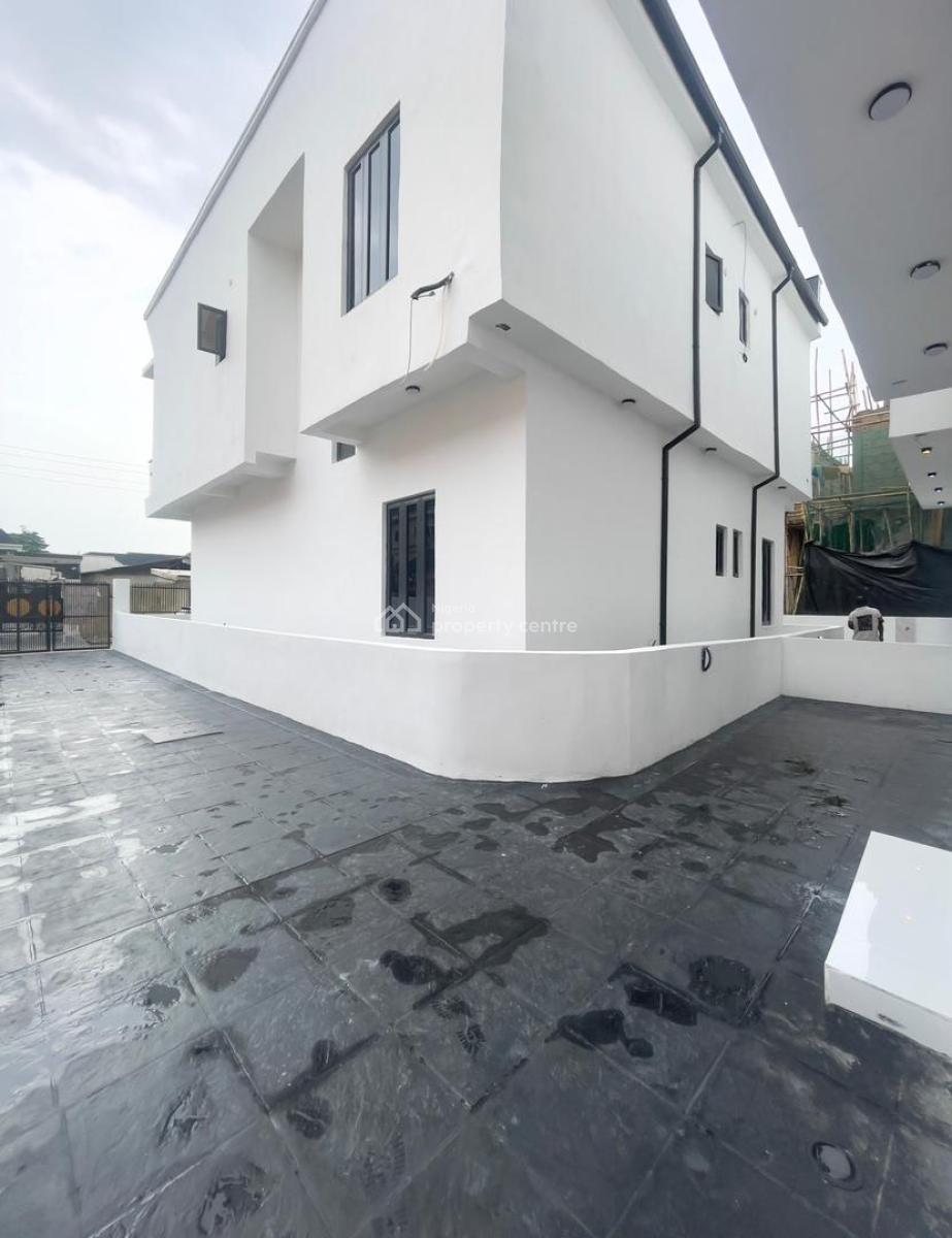 Lovely 4 Bedroom Fully Detached Duplex with a Room Bq, Sangotedo, Ajah, Lagos, Detached Duplex for Sale