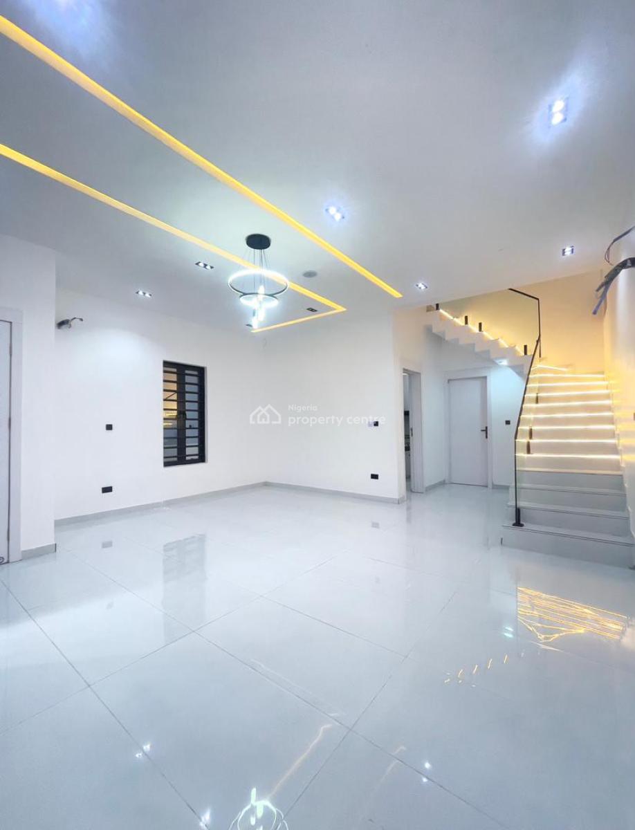 Lovely 4 Bedroom Fully Detached Duplex with a Room Bq, Sangotedo, Ajah, Lagos, Detached Duplex for Sale