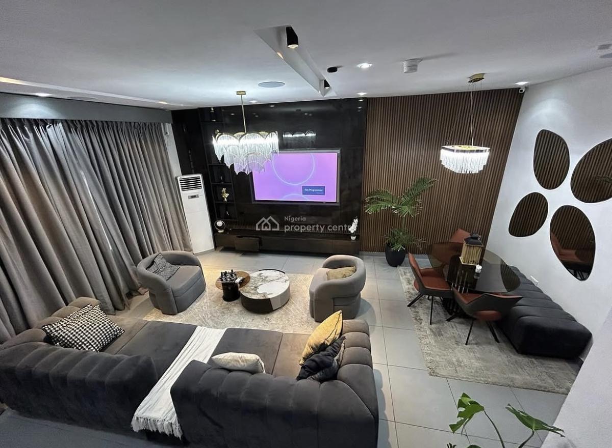 Furnished 4 Bedrooms Terrace with Bq, Richmond Road, Ikate Elegushi, Lekki, Lagos, Terraced Duplex for Rent