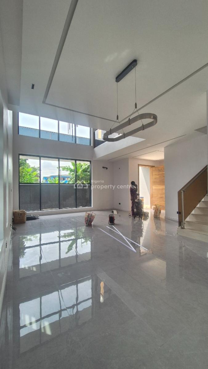 Brand New Luxurious 4 Bedroom Fully Detached Duplex with a Room Bq, Within a Gated Estate in Maryland, Maryland, Lagos, Detached Duplex for Sale
