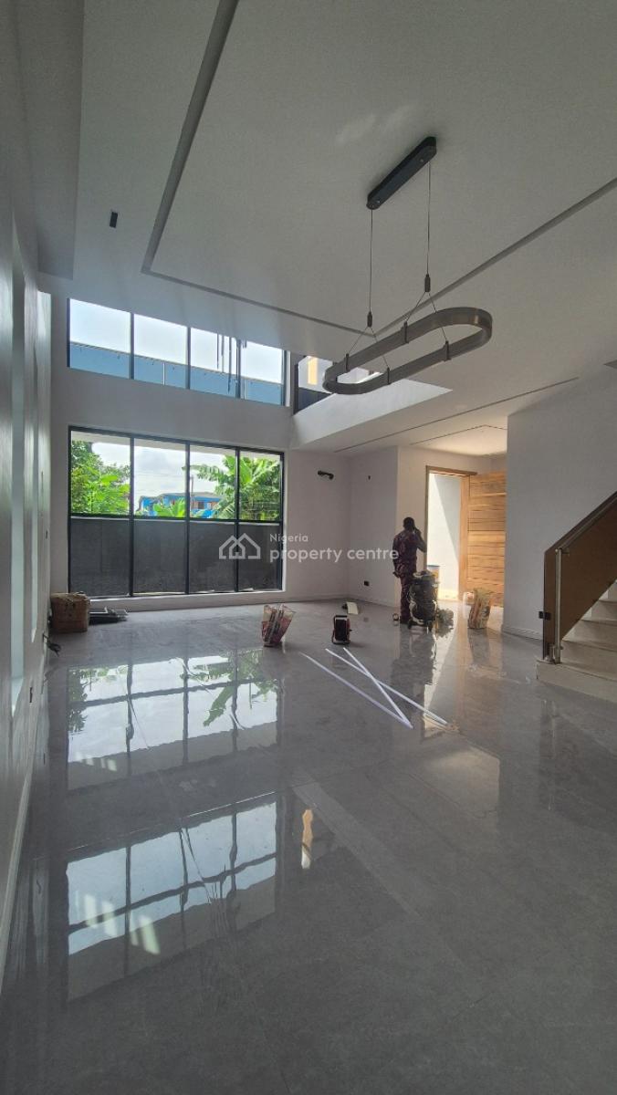 Brand New Luxurious 4 Bedroom Fully Detached Duplex with a Room Bq, Within a Gated Estate in Maryland, Maryland, Lagos, Detached Duplex for Sale