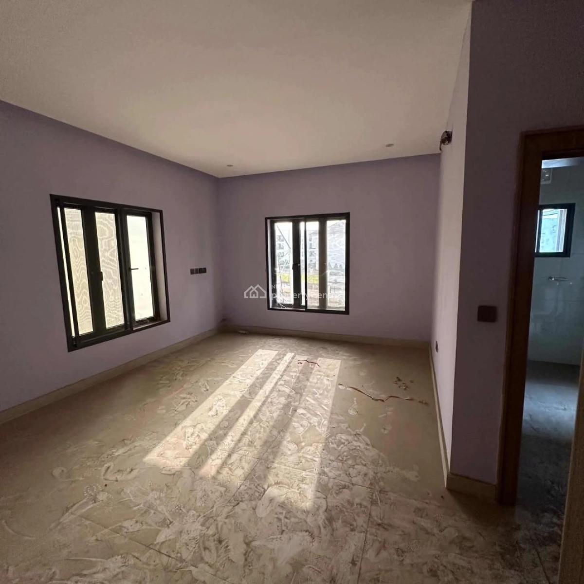 Newly Constructed 4 Bedrooms Terrace Duplex with a One Room Bq, Wuye, Abuja, Terraced Duplex for Sale