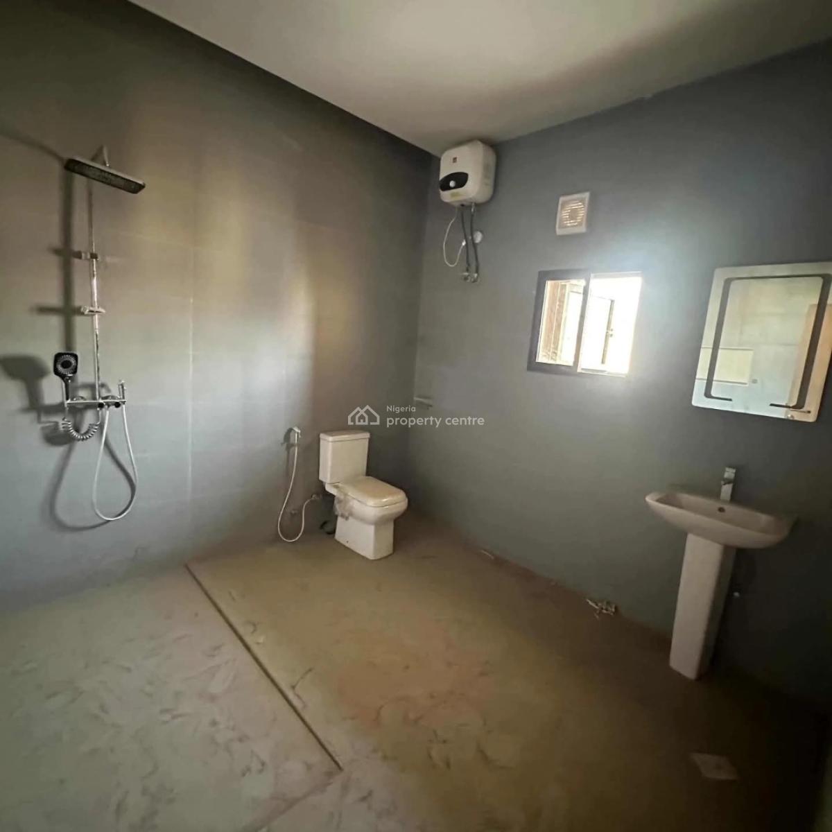Newly Constructed 4 Bedrooms Terrace Duplex with a One Room Bq, Wuye, Abuja, Terraced Duplex for Sale