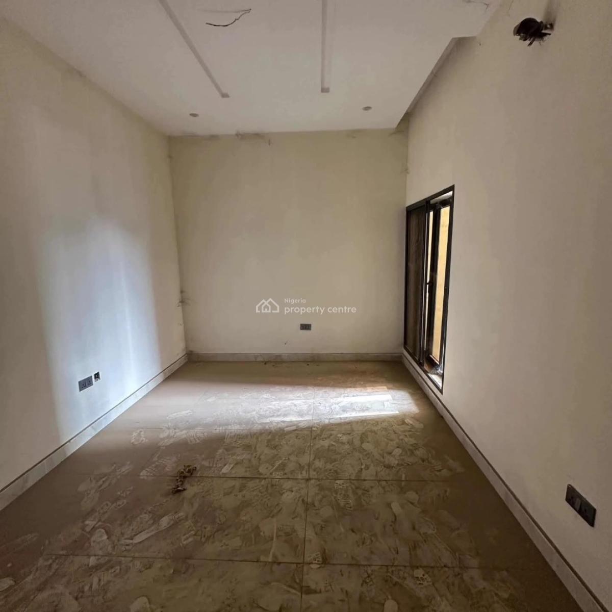 Newly Constructed 4 Bedrooms Terrace Duplex with a One Room Bq, Wuye, Abuja, Terraced Duplex for Sale