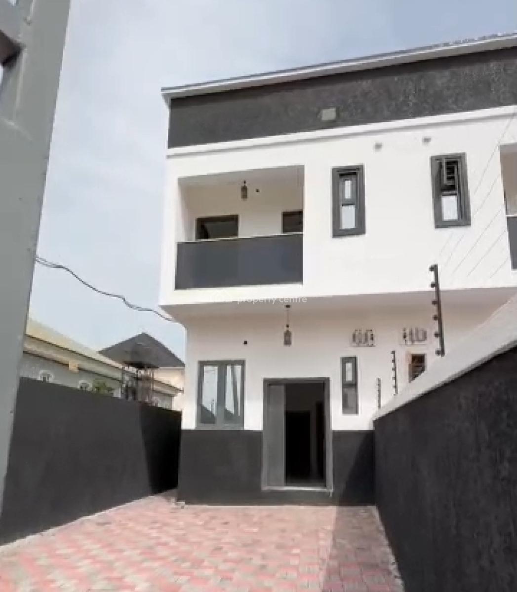 Self Compound 3 Bedroom Terraced Duplex, Sangotedo, Ajah, Lagos, Terraced Duplex for Sale