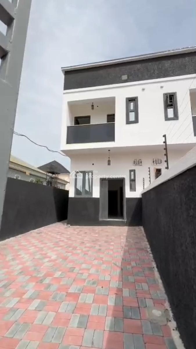 Self Compound 3 Bedroom Terraced Duplex, Sangotedo, Ajah, Lagos, Terraced Duplex for Sale