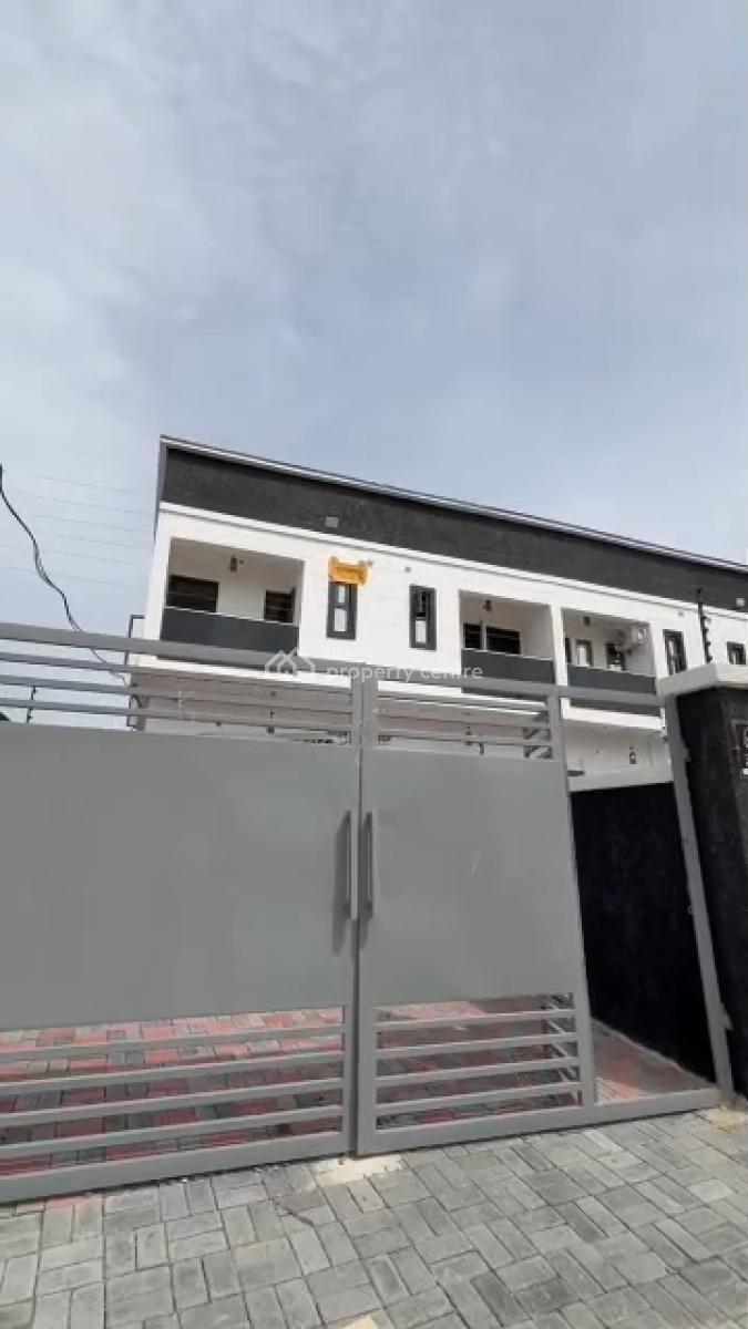 Self Compound 3 Bedroom Terraced Duplex, Sangotedo, Ajah, Lagos, Terraced Duplex for Sale