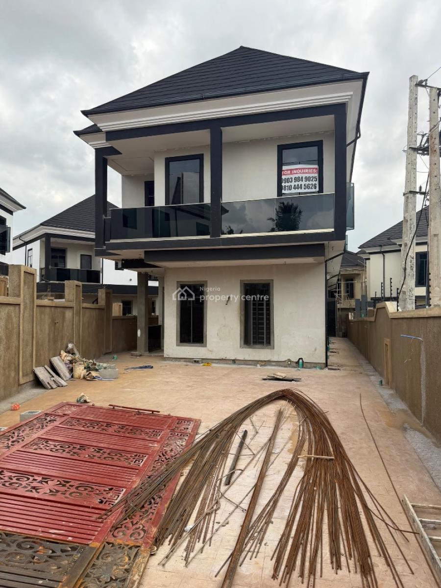 Well Spacious Fully Furnished 5 Bedrooms  Detached - Duplex with Bq, Omole Phase 1, Ikeja, Lagos, Detached Duplex for Sale