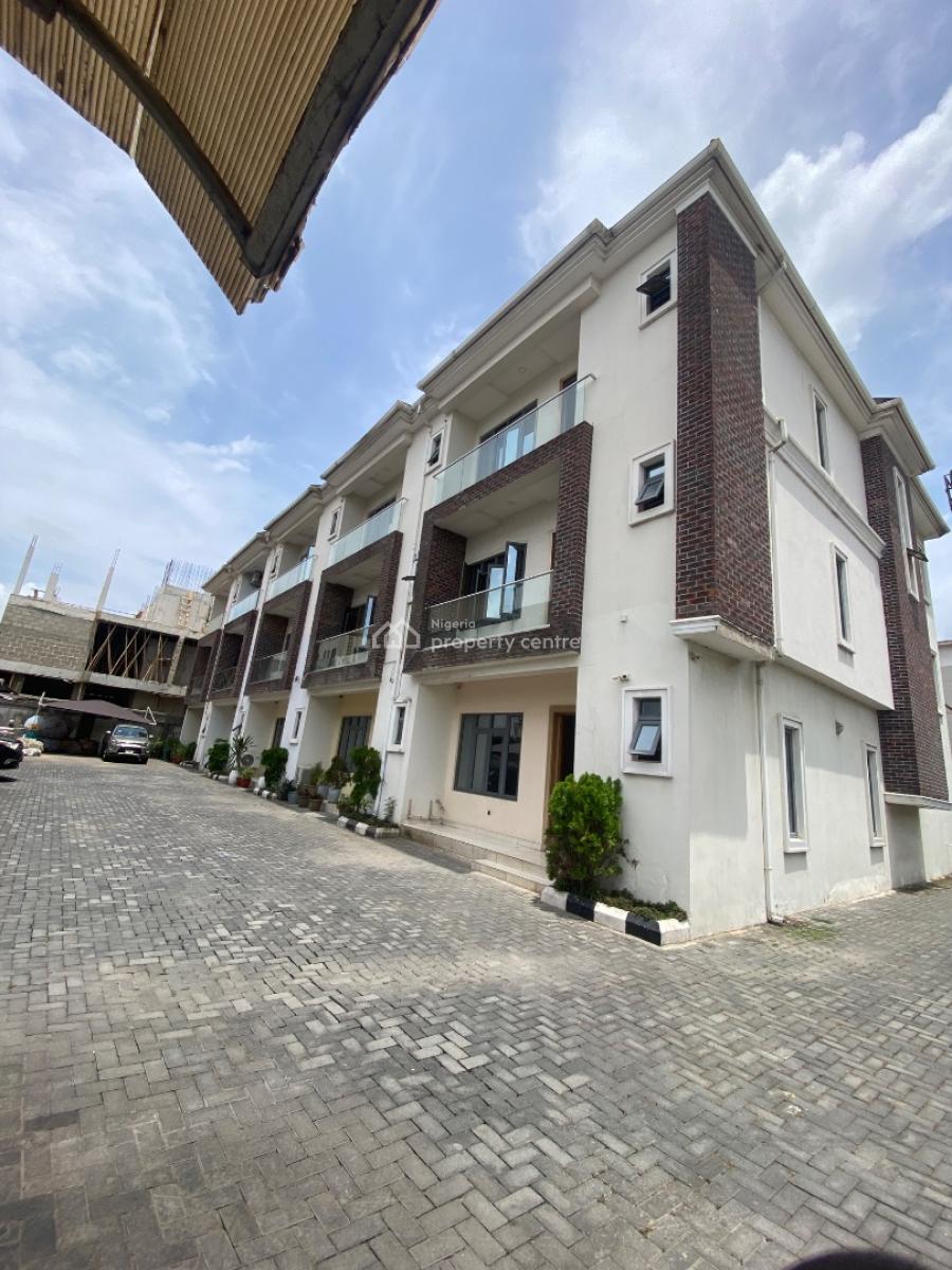 4 Bedroom Terrace Duplex with a Room Bq, Lekki Right, Lekki Phase 1, Lekki, Lagos, House for Rent