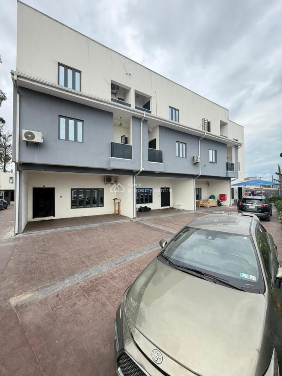 Contemporary 4 Bedroom Terrace Duplex with Bq, Surulere, Lagos, Terraced Duplex for Sale
